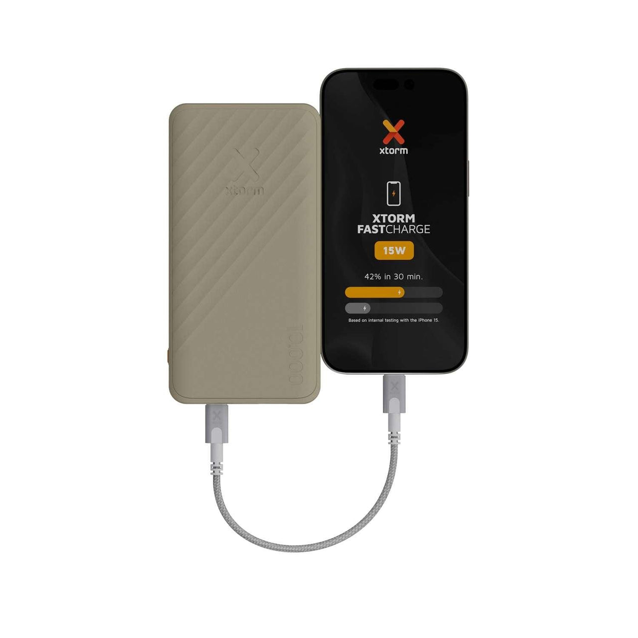 Xtorm Powerbank Go2 10000mAh Clay