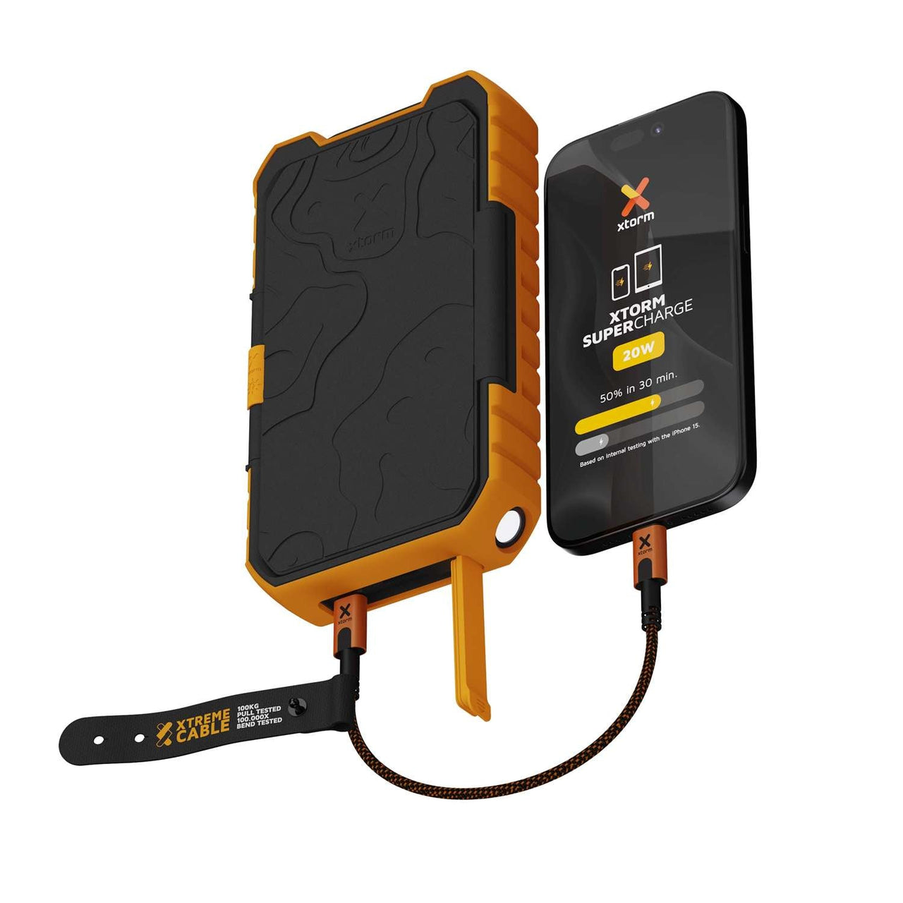 Rugged Solar Powerbank 10.000 mAh - 20W - Xtorm NL