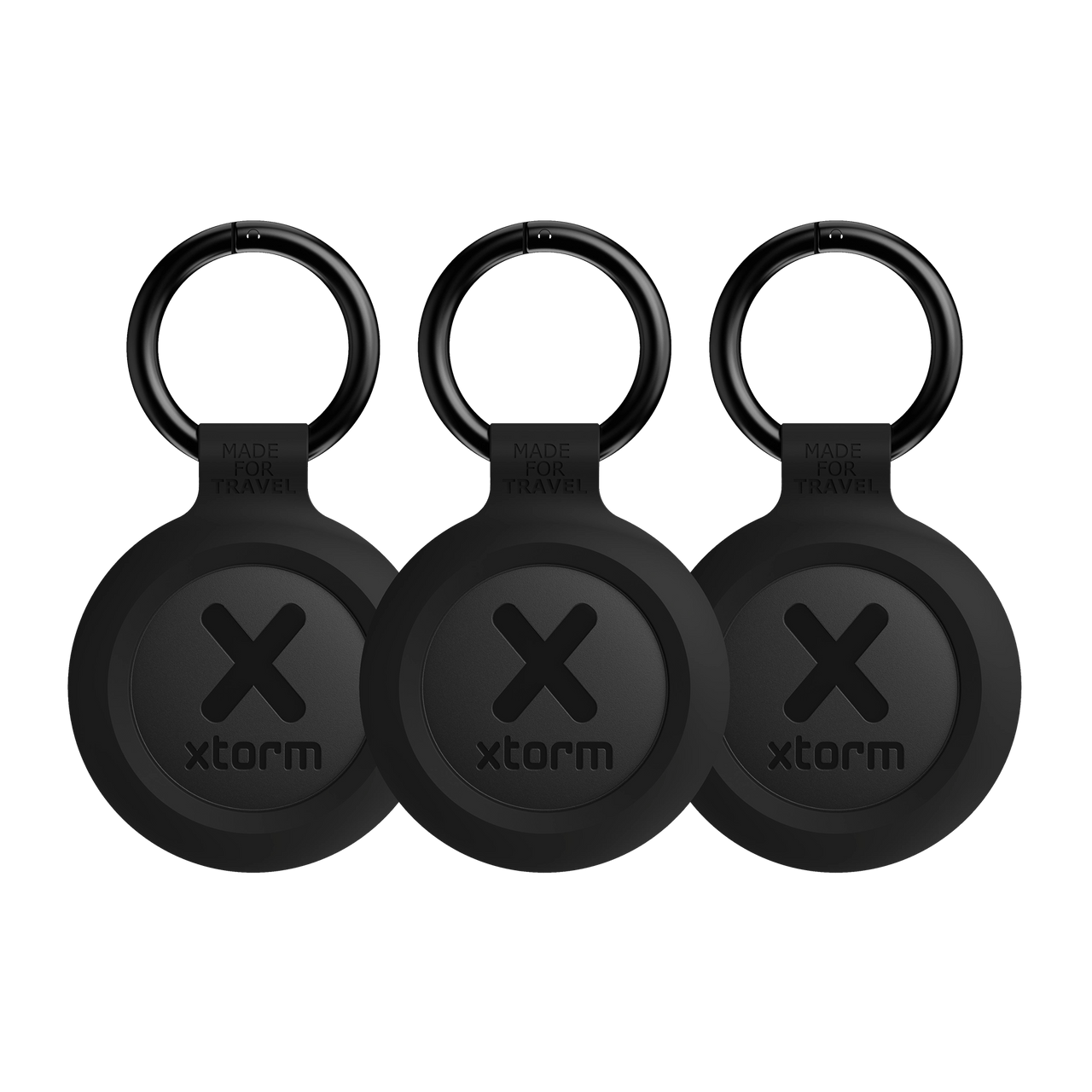 Water - resistant TravelTag - 3 Pack - Zwart - Xtorm NL