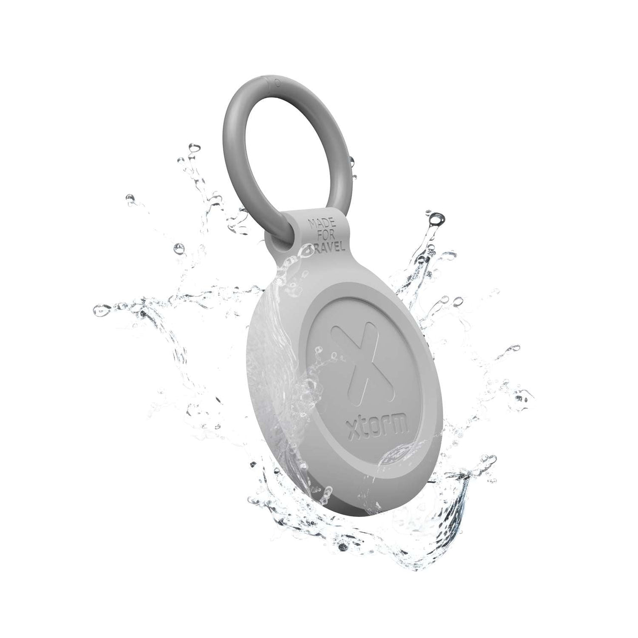 Water - resistant TravelTag - Ash White - Xtorm NL