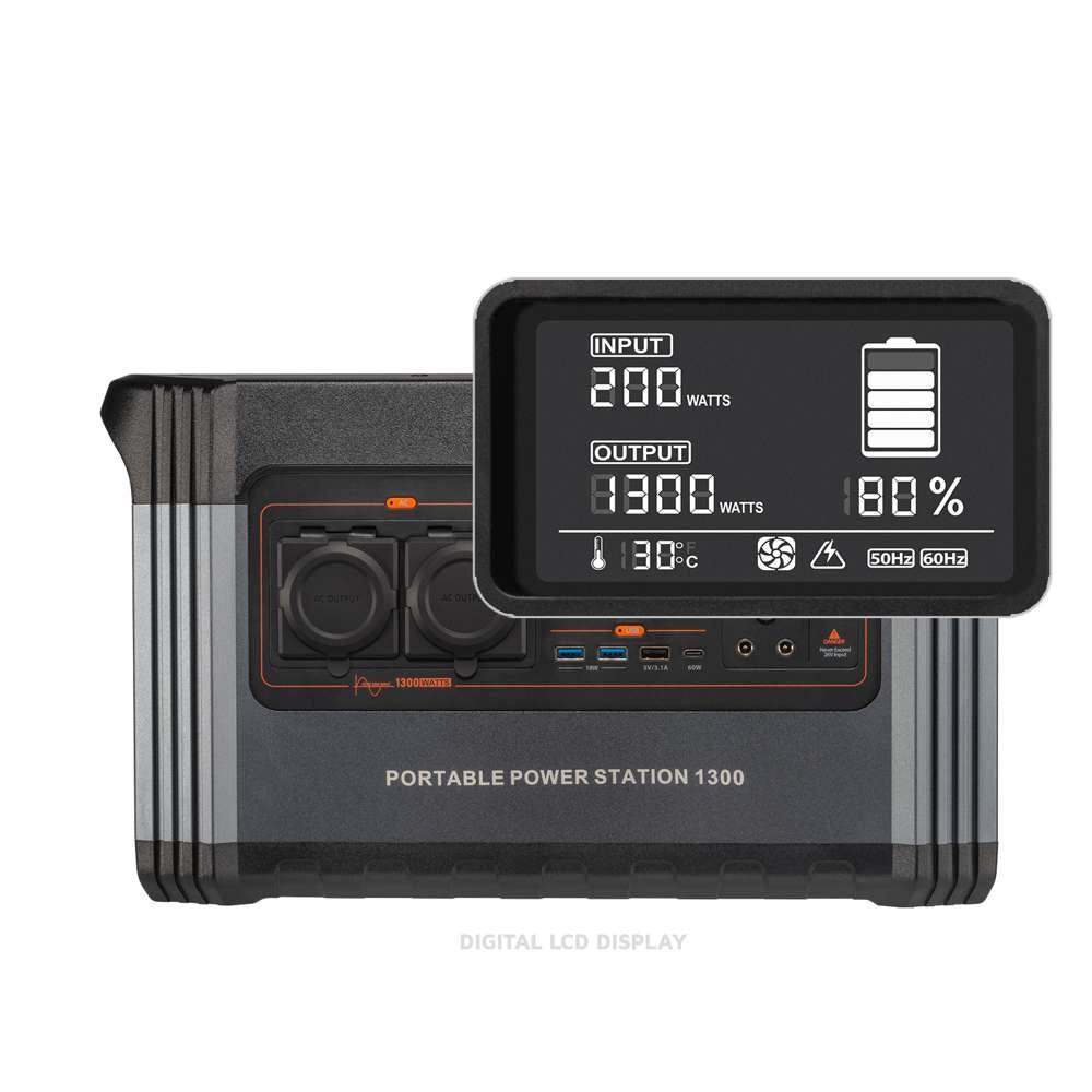 XP1300 - G - Xtreme Draagbare Powerstation - UK Editie - 1300 W - 392000 mAh - Zwart/Oranje - Xtorm NL