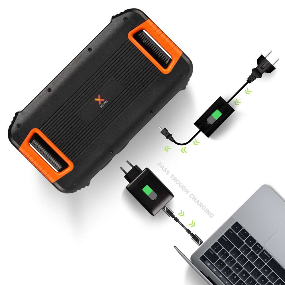 XP1300 - G - Xtreme Draagbare Powerstation - UK Editie - 1300 W - 392000 mAh - Zwart/Oranje - Xtorm NL