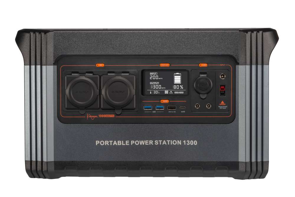 XP1300 - G - Xtreme Draagbare Powerstation - UK Editie - 1300 W - 392000 mAh - Zwart/Oranje - Xtorm NL